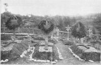 Der Soldatenfriedhof sein Grab